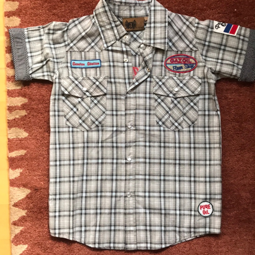 Boys button down shirt